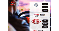 Desktop Screenshot of luthernissankia.com